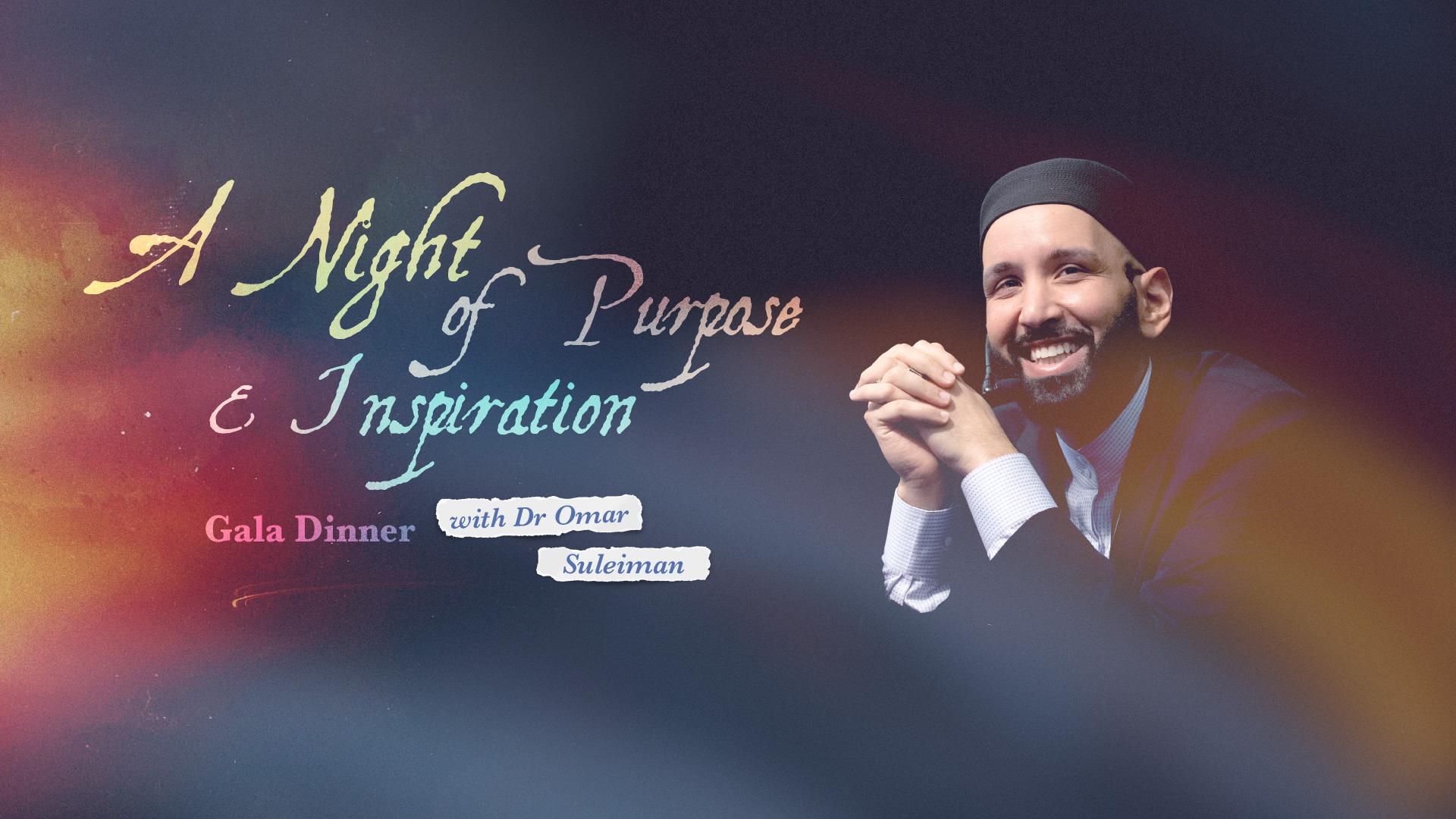 Image for event Gala Dinner with Dr Omar Suleiman