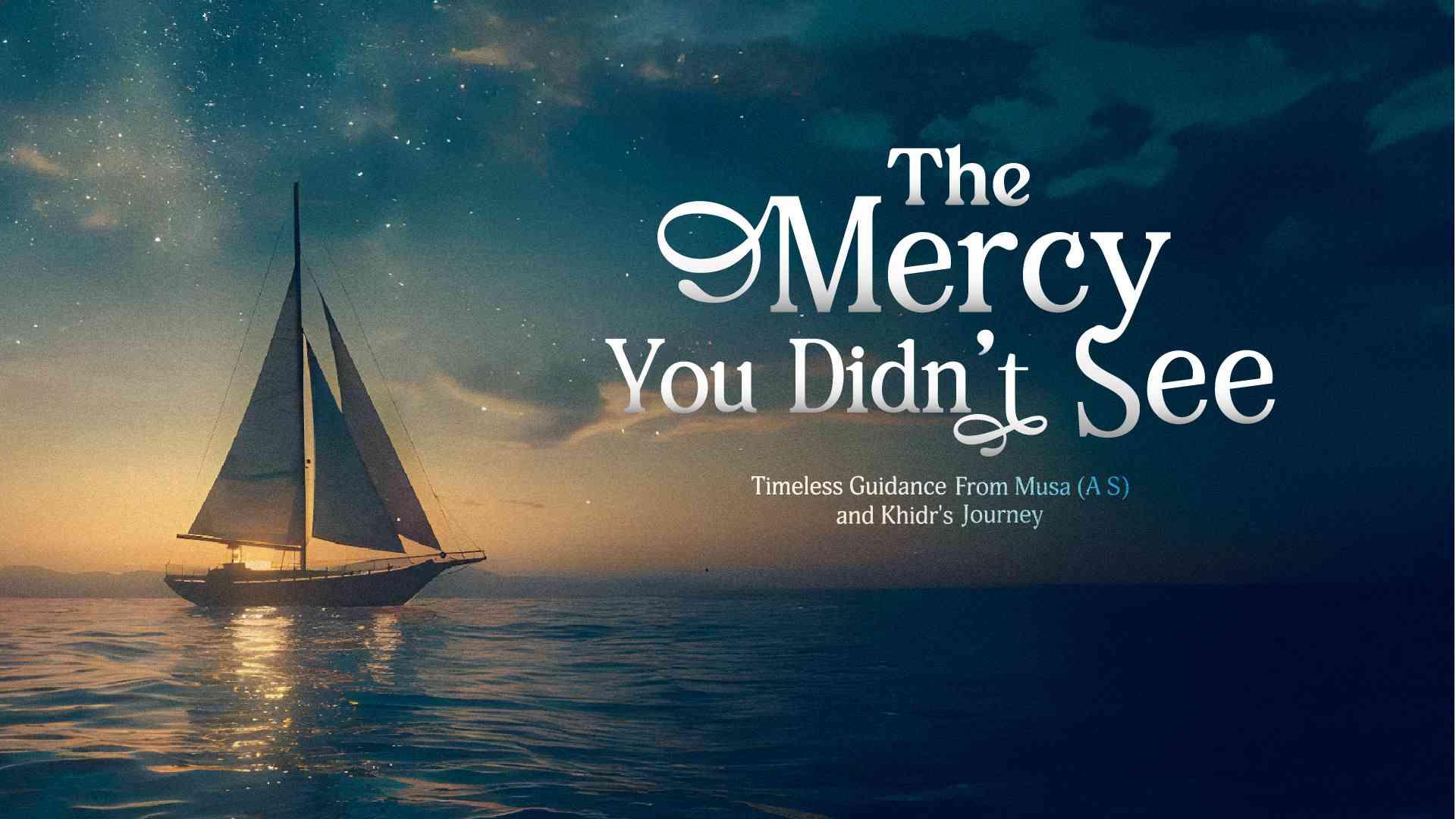 Image for session The Mercy You Didn't See