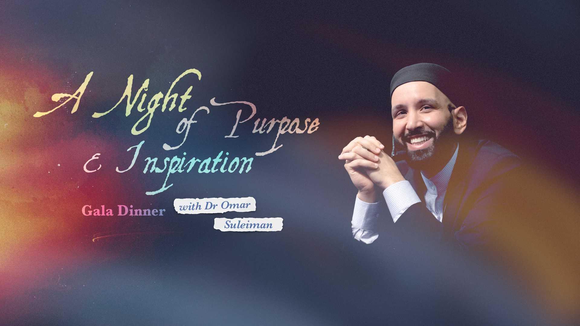 Image for session Gala Dinner with Dr Omar Suleiman